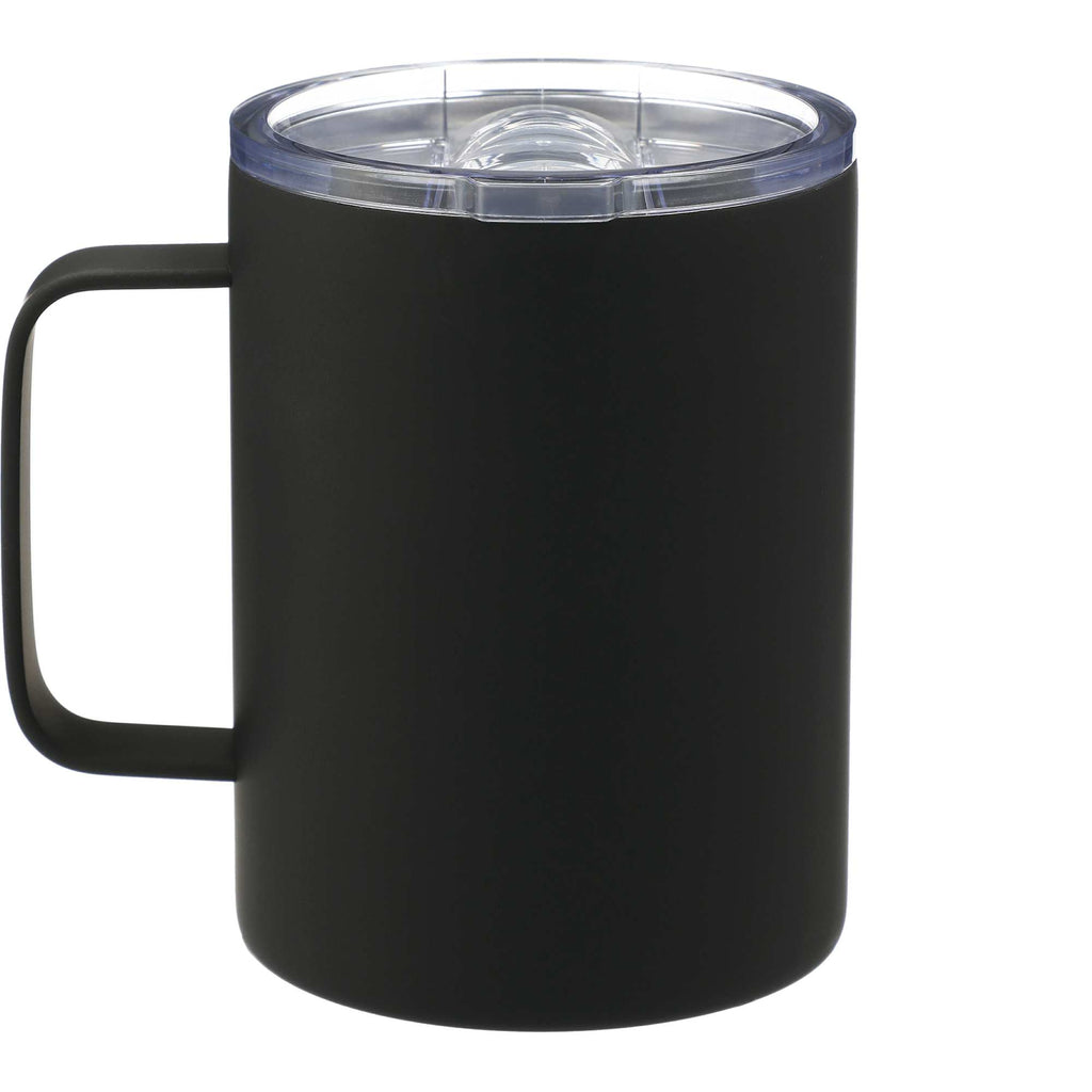 Rover Vacuum Insulated Camp Mug, 14 oz - Black - Back