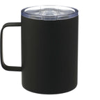 Rover Vacuum Insulated Camp Mug, 14 oz - Black - Back