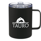Rover Vacuum Insulated Camp Mug, 14 oz - Black - Front