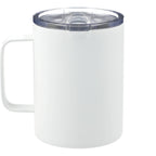 Rover Vacuum Insulated Camp Mug, 14 oz - White - Back