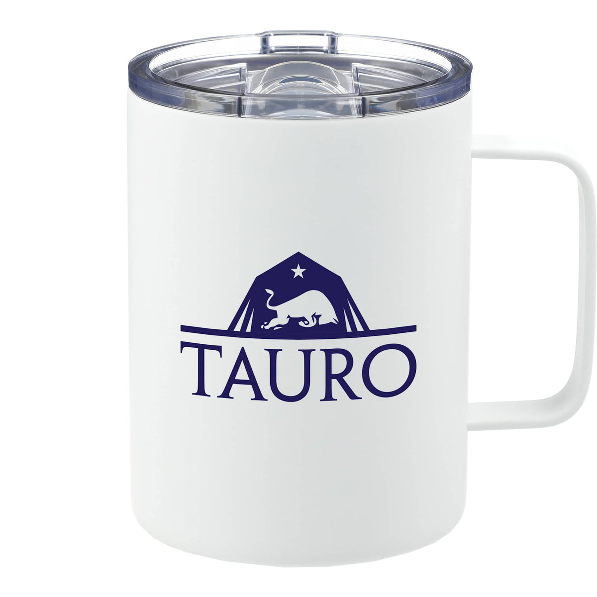 Rover Vacuum Insulated Camp Mug, 14 oz - White - Front