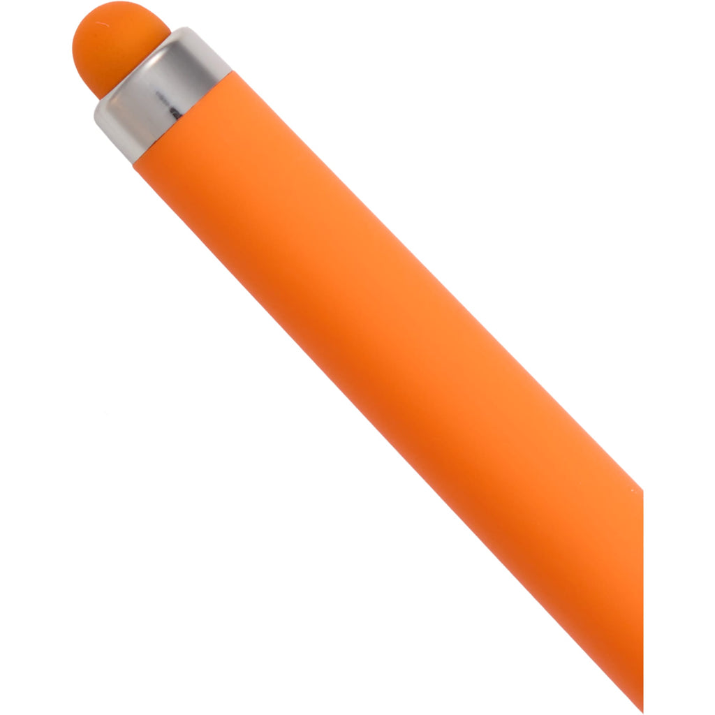 Rovio Rolling Ball Fidget Pen with Stylus Full Color - Orange - Detail 2