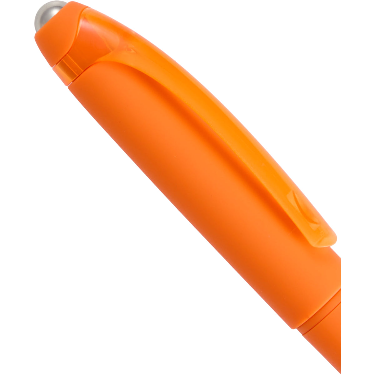 Rovio Rolling Ball Fidget Pen with Stylus Full Color - Orange - Detail 3