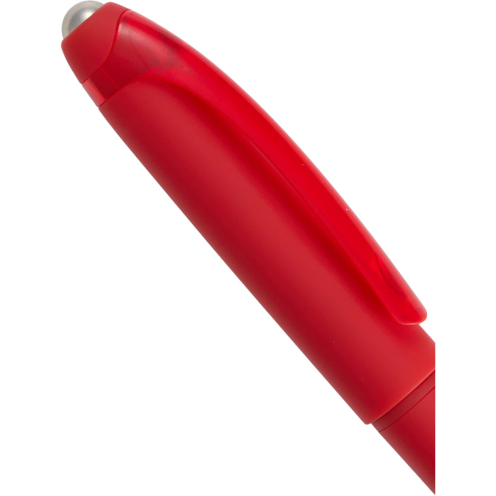 Rovio Rolling Ball Fidget Pen with Stylus Full Color - Red - Detail 3