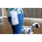 Rowan Bottle Sling Bag in Recycled Nylon Embroidery - Marshmallow - View 9