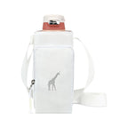 Rowan Bottle Sling Bag in Recycled Nylon - Marshmallow - View 1