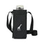 Rowan Bottle Sling Bag in Recycled Nylon Transfer - Black - View 1