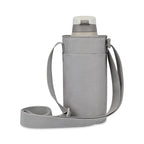 Rowan Bottle Sling Bag in Recycled Nylon Transfer - Taupe - View 4