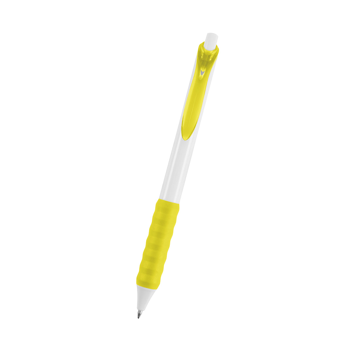 Rowan Gel Pen in Recycled ABS - Yellow - Front