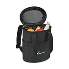 Rowan Recycled Nylon Convertible Tote Pack Cooler, 12 Cans - Black - View 2