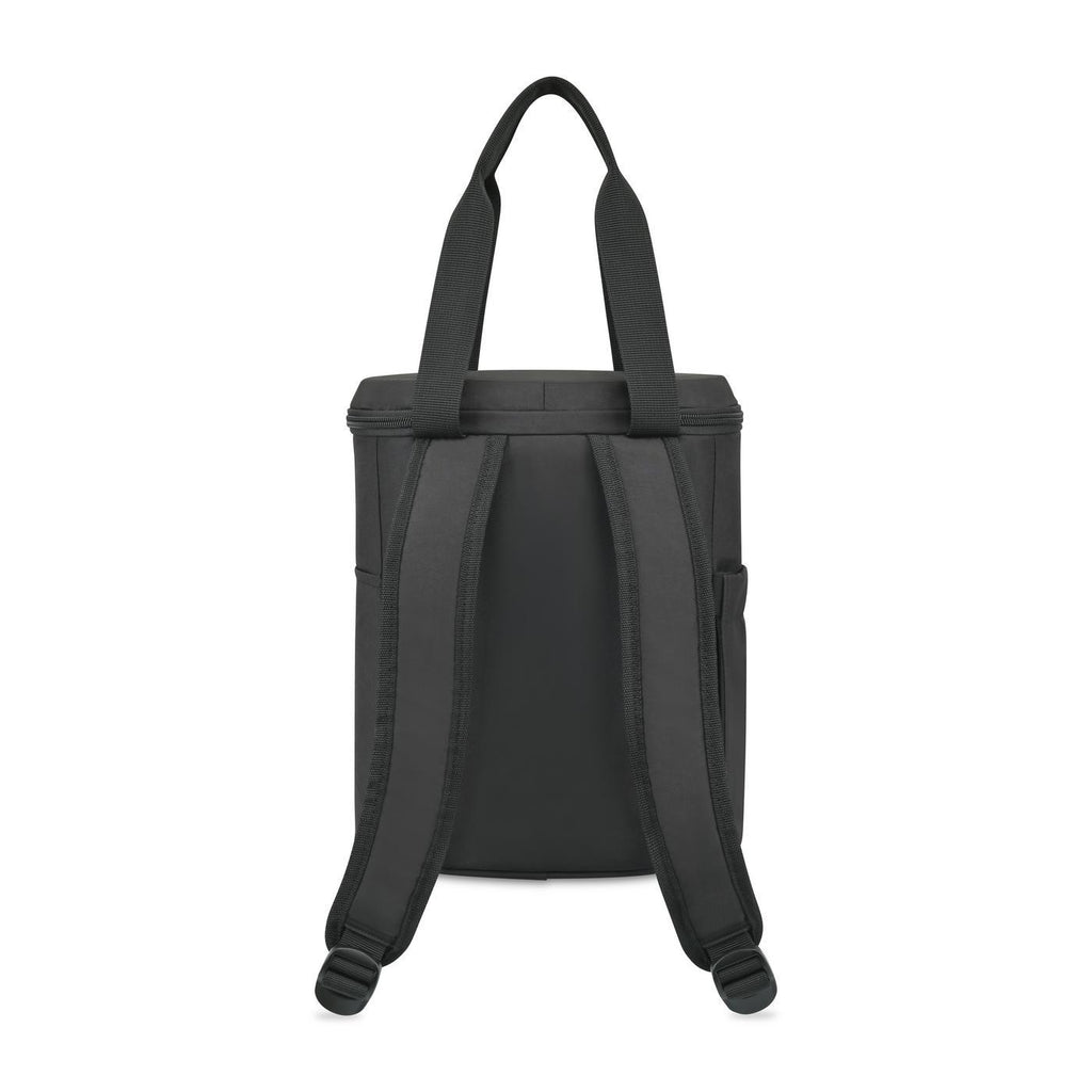 Rowan Recycled Nylon Convertible Tote Pack Cooler, 12 Cans - Black - View 3