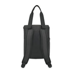 Rowan Recycled Nylon Convertible Tote Pack Cooler, 12 Cans Transfer - Black - View 3