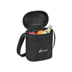 Rowan Recycled Nylon Lunch Cooler, 11 Cans Transfer - Black - View 2