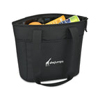 Rowan Recycled Nylon Tote Cooler, 9 Cans - Black - View 2