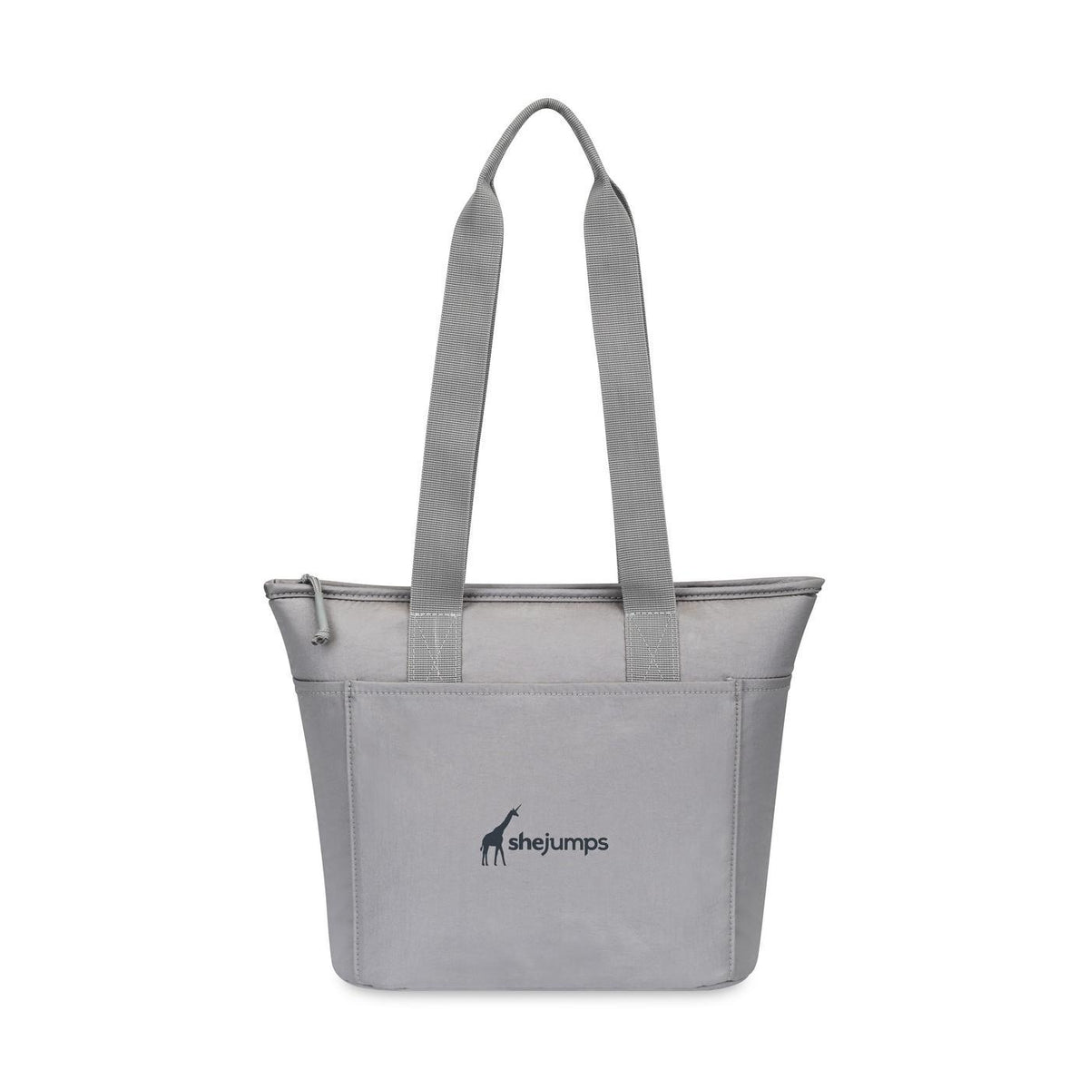 Rowan Recycled Nylon Tote Cooler, 9 Cans - Taupe - View 1