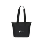 Rowan Recycled Nylon Tote Cooler, 9 Cans Transfer - Black - View 1