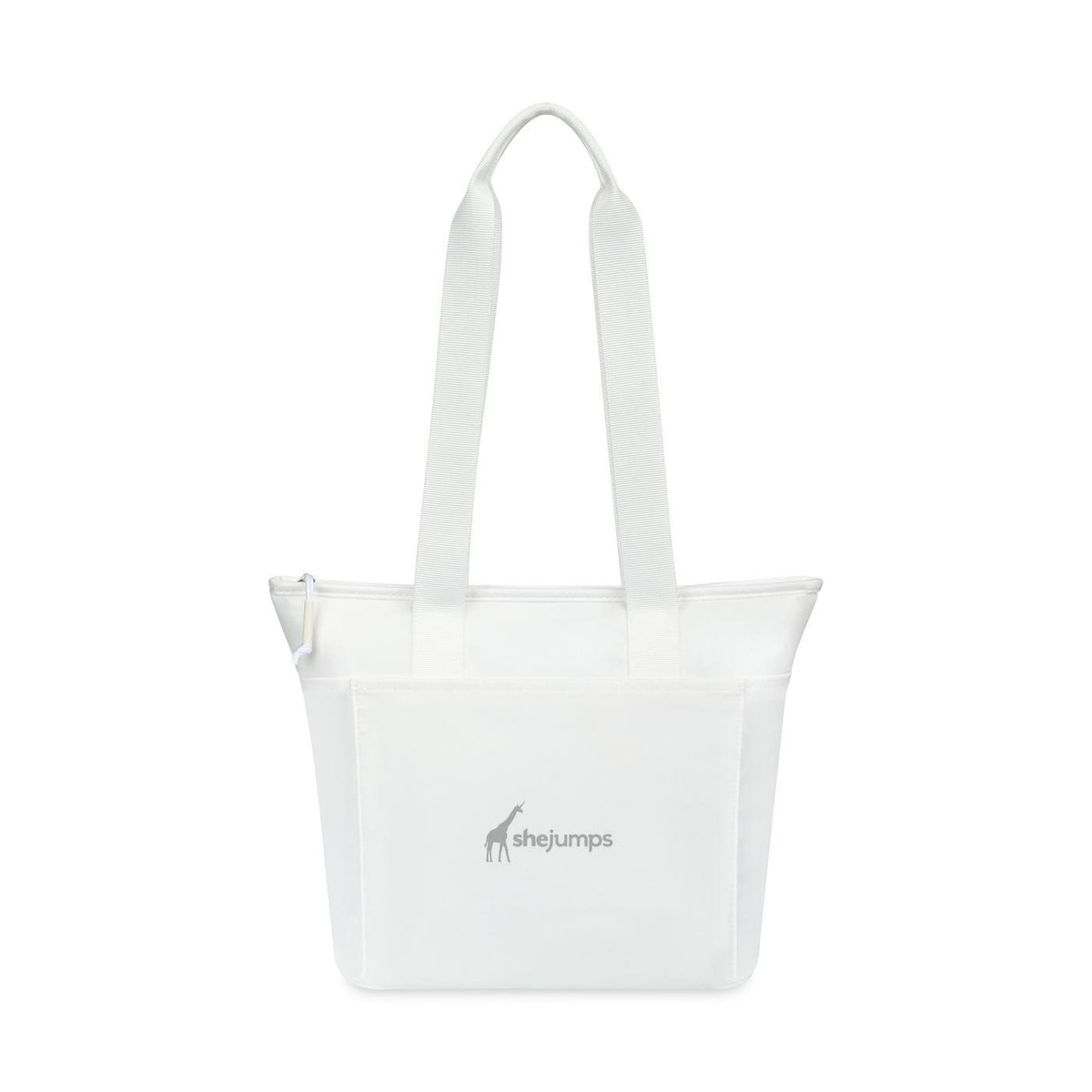 Rowan Recycled Nylon Tote Cooler, 9 Cans Transfer - Marshmallow - View 1