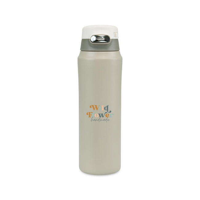 Rowan Recycled Stainless Steel Sip Lid Bottle, 16 oz Full Color