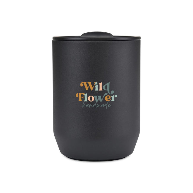 Rowan Recycled Stainless Steel Wine Tumbler, 15 oz Full Color