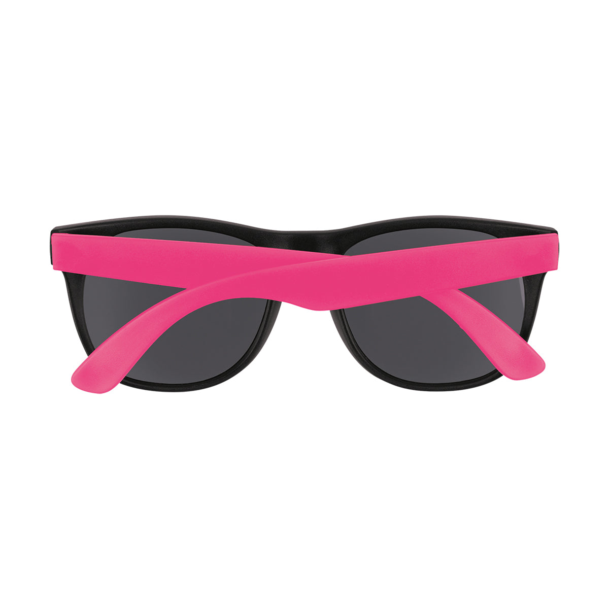 Rubberized Sunglasses for Youth - Pink - Back