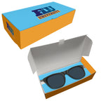 Rubberized Sunglasses, Recycled - Optional_Custombox_4CP