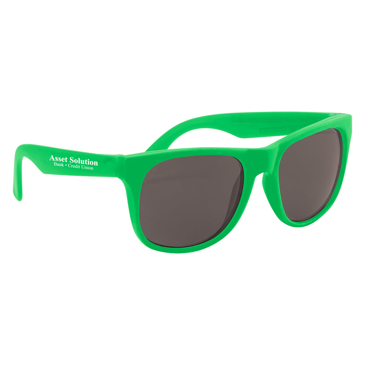Rubberized Sunglasses, Recycled - Silk Screen