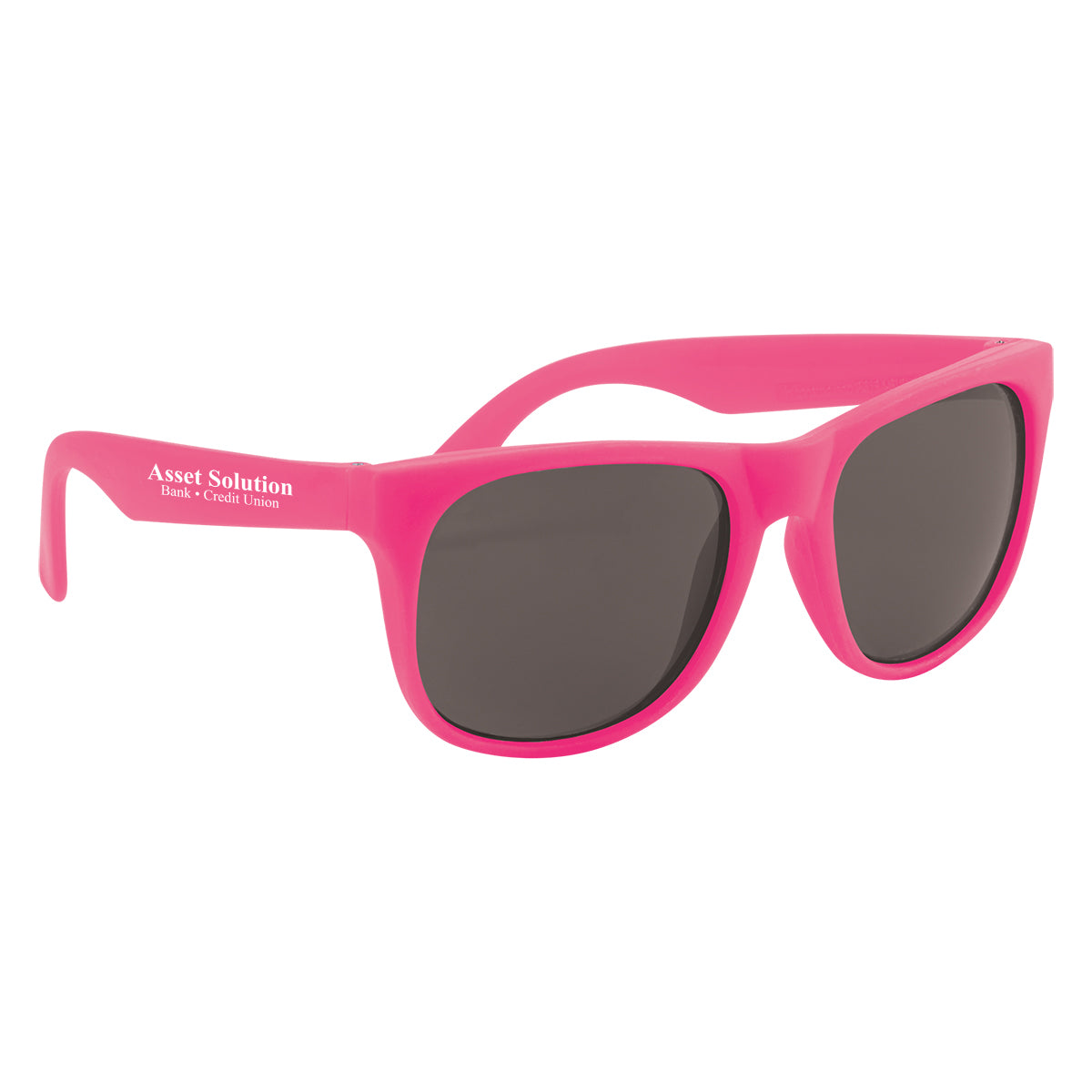 Rubberized Sunglasses, Recycled - Silk Screen