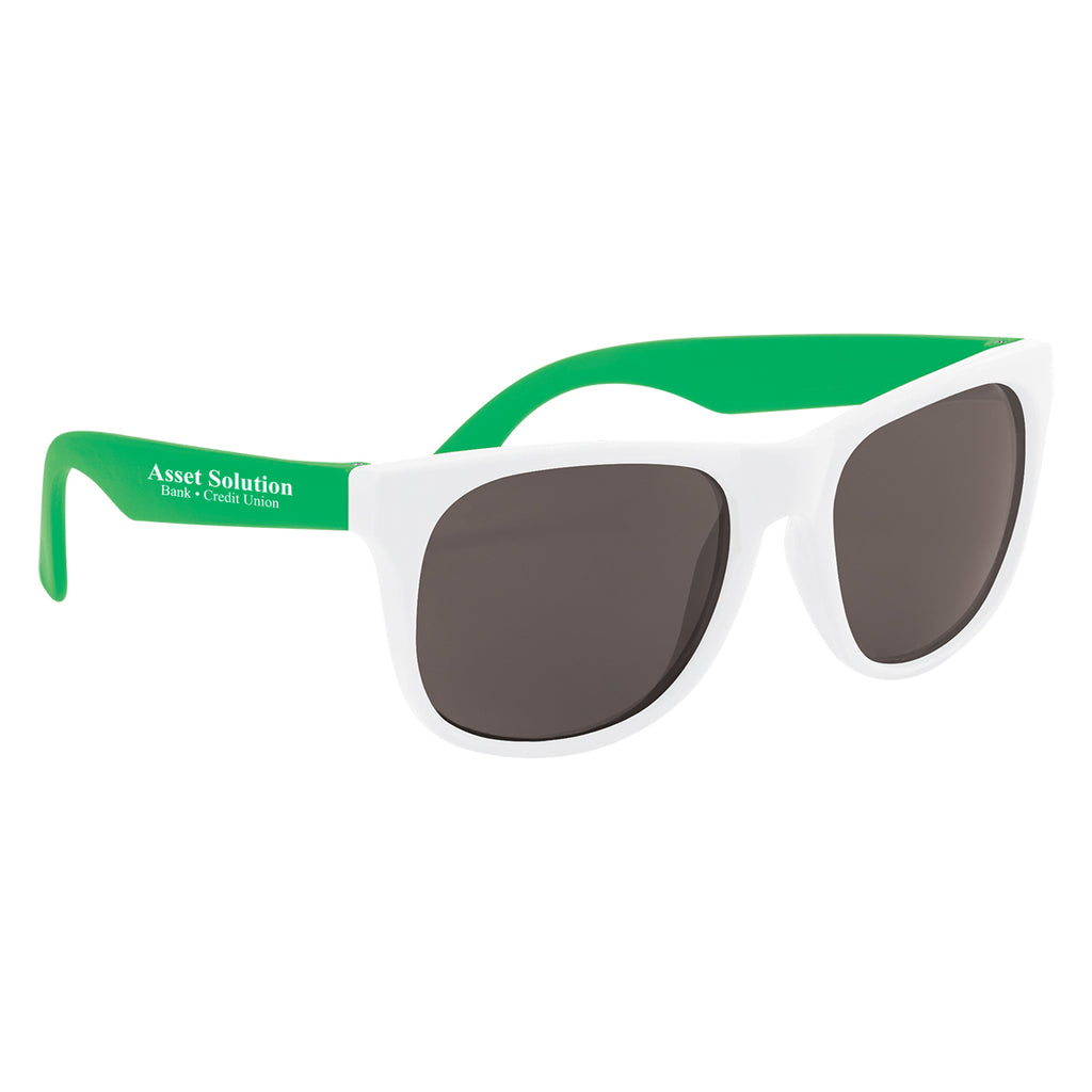 Rubberized Sunglasses, Recycled - Silk Screen