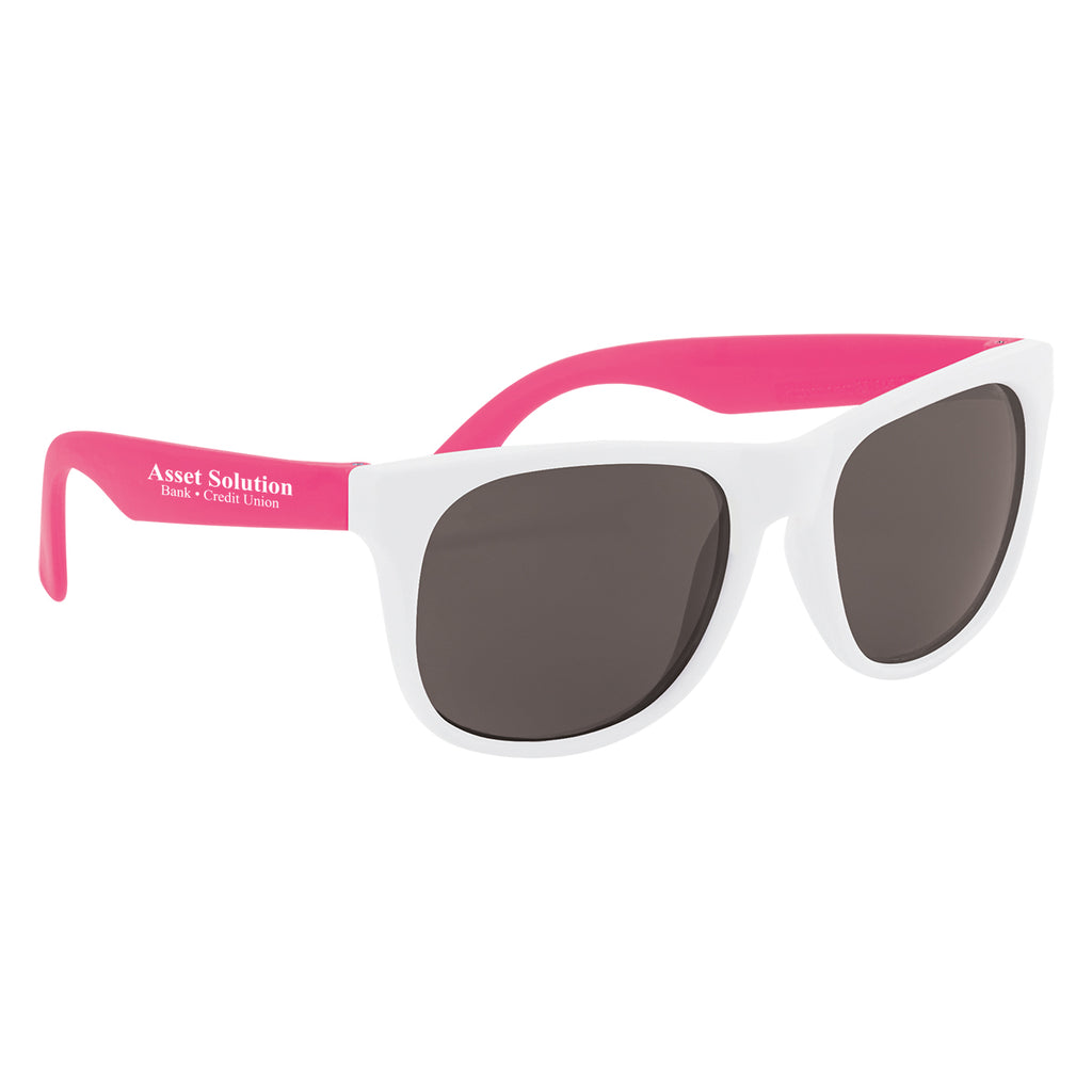 Rubberized Sunglasses, Recycled - Silk Screen
