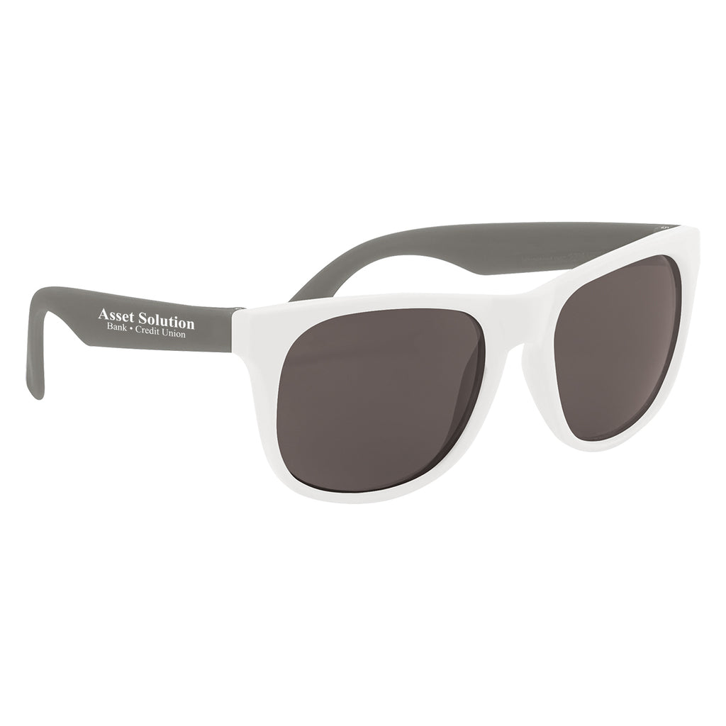Rubberized Sunglasses, Recycled - Silk Screen