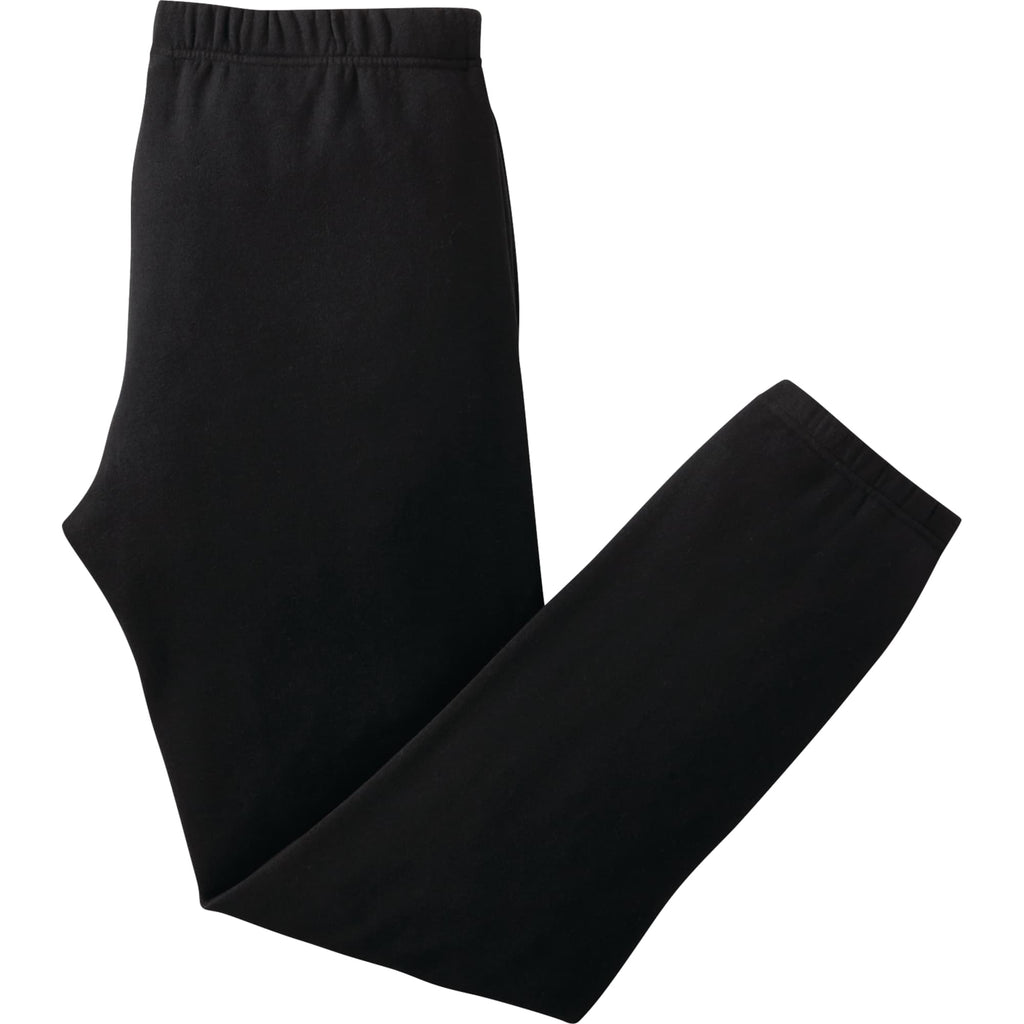 Rudall Fleece Pants for Men Transfer - Black - Front Flat