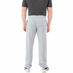 Rudall Fleece Pants for Men Transfer - Heather Grey - Back On Model