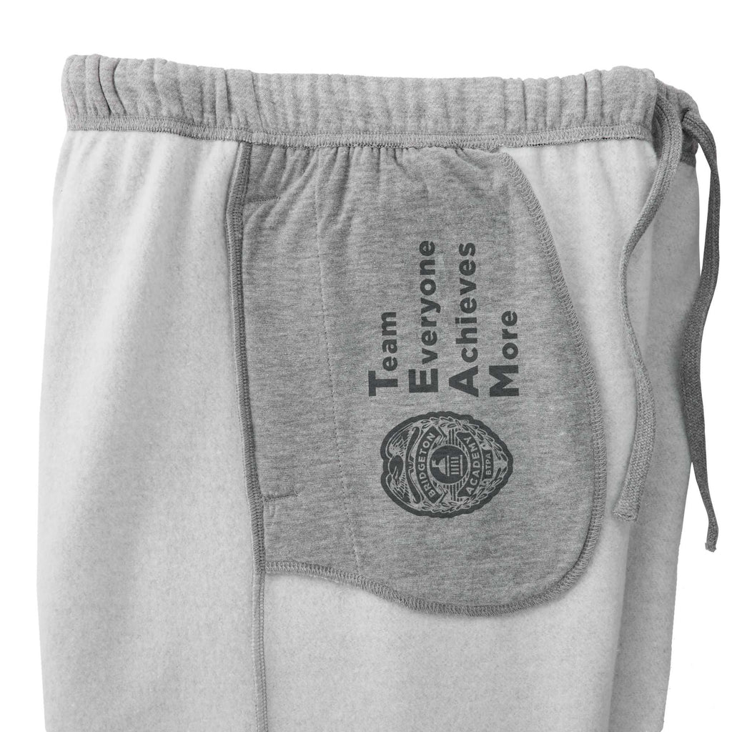 Rudall Fleece Pants for Men Transfer - Heather Grey - Flat
