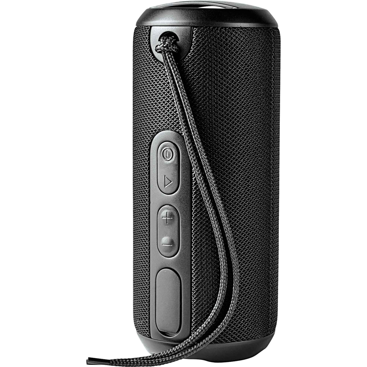 Rugged Fabric Waterproof Speaker, 10W - Black - Front 2