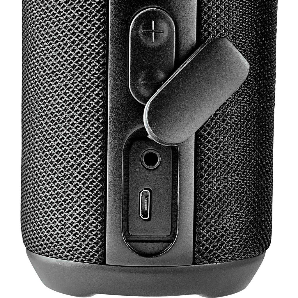 Rugged Fabric Waterproof Speaker, 10W - Black - Photo 3