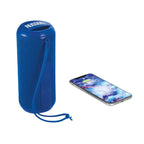 Rugged Fabric Waterproof Speaker, 10W - Royal - Front 2