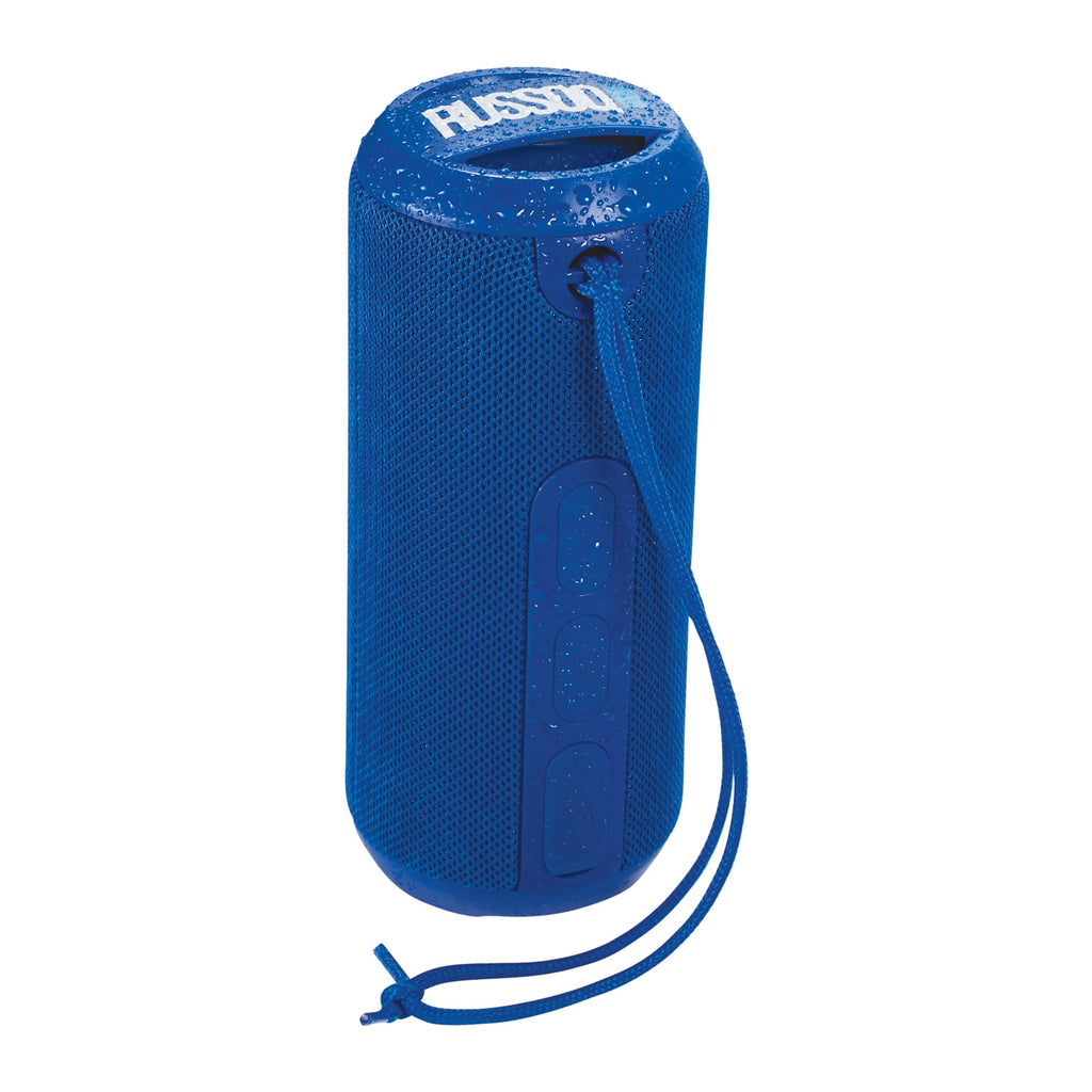 Rugged Fabric Waterproof Speaker, 10W - Royal - Front 3