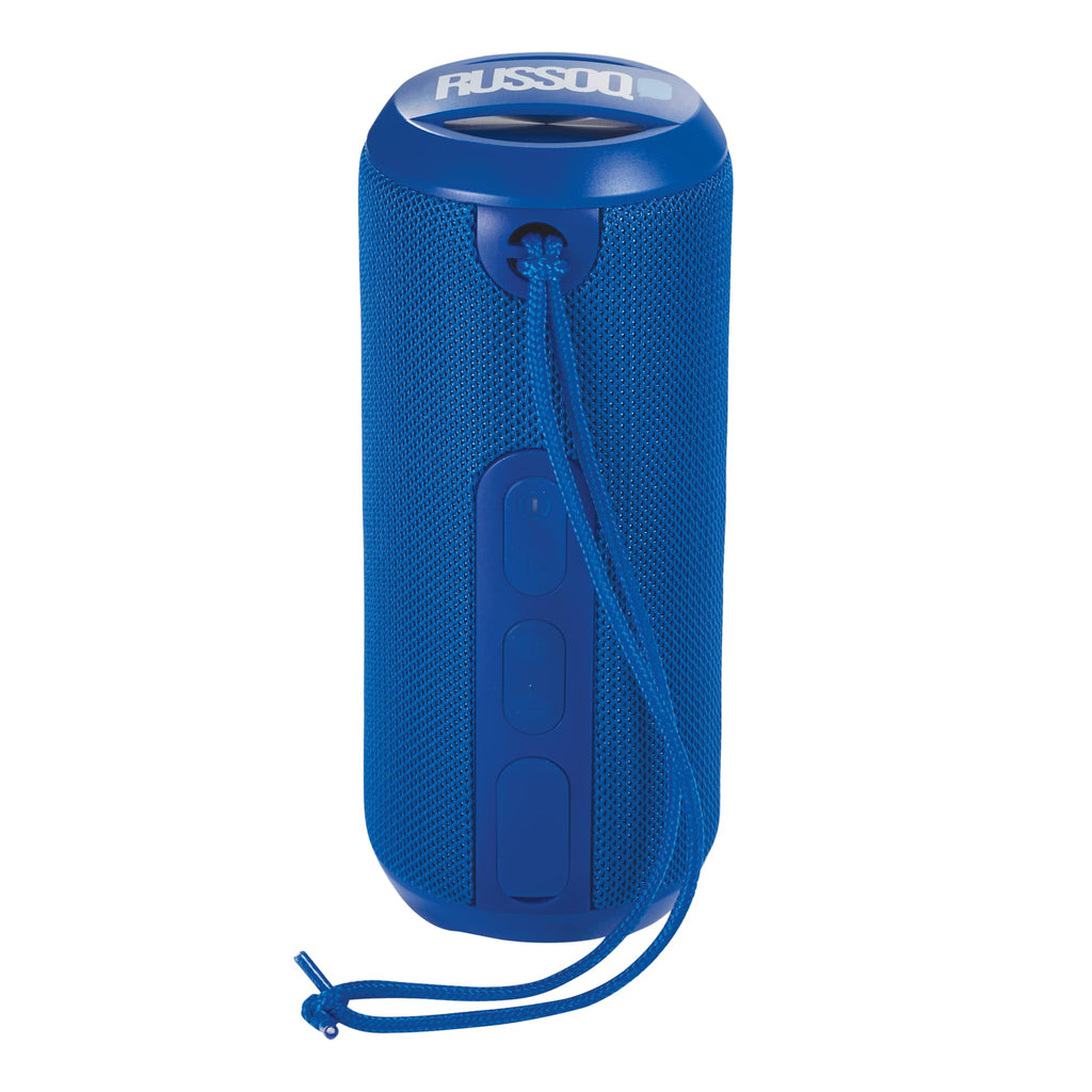 Rugged Fabric Waterproof Speaker, 10W - Royal - Front
