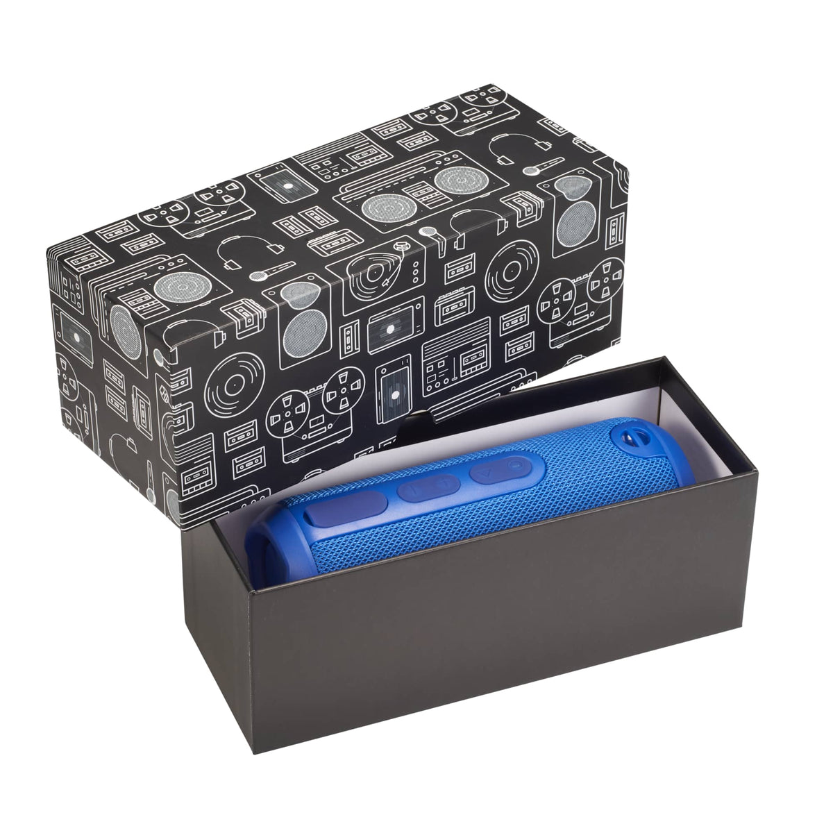 Rugged Fabric Waterproof Speaker, 10W - Royal - Photo 2