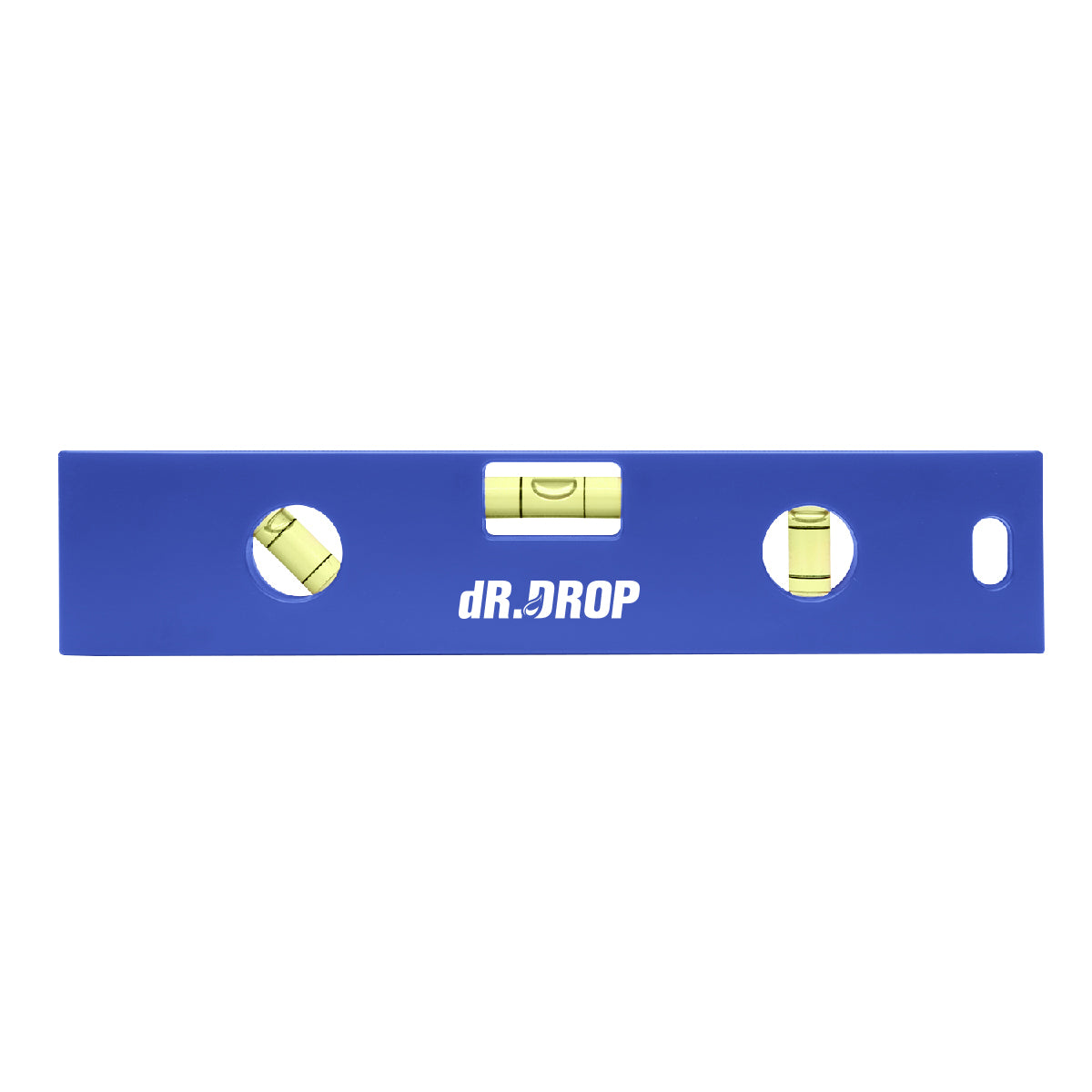 Ruler with Level, 6 Inch - Royal Blue - Silk Screen