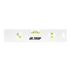 Ruler with Level, 6 Inch - White - Silk Screen