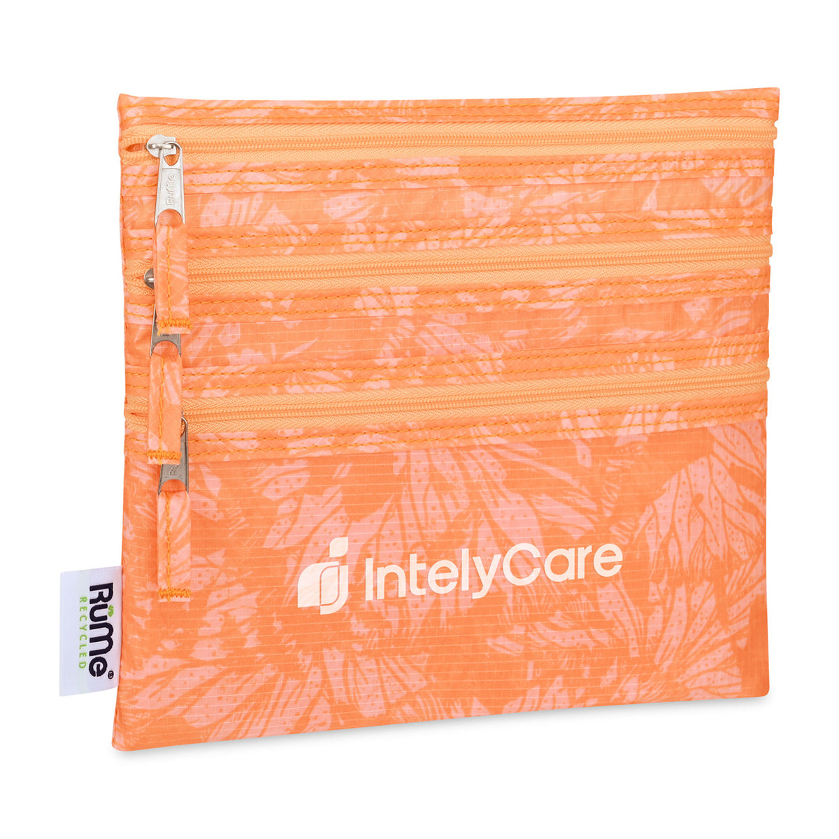 RuMe Baggie All Recycled Three Pocket Organizer Transfer - Apricot Crush - View 2