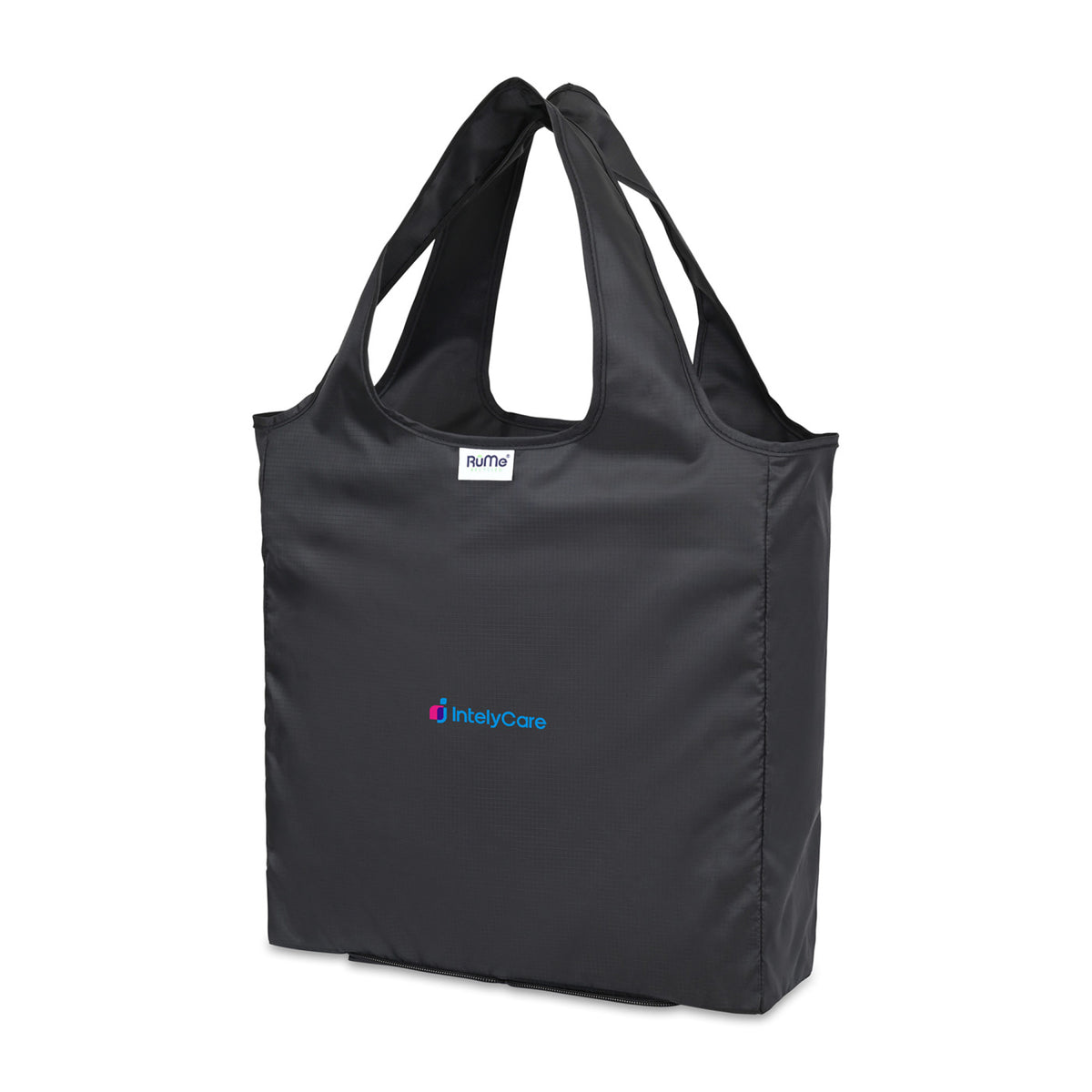 RuMe bFold Recycled Foldable Shopping Tote - Black - View 2