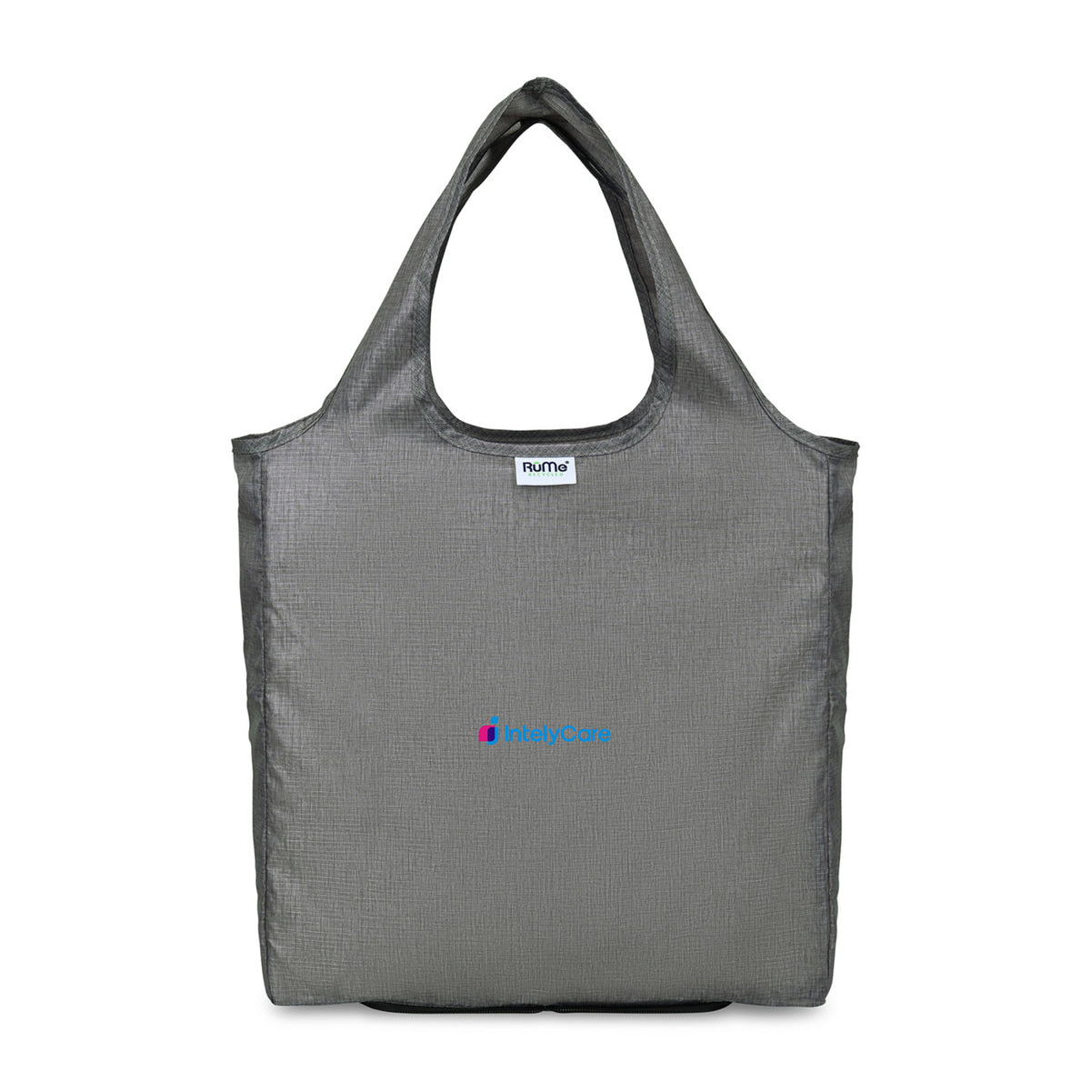 RuMe bFold Recycled Foldable Shopping Tote - Heather Grey - View 1