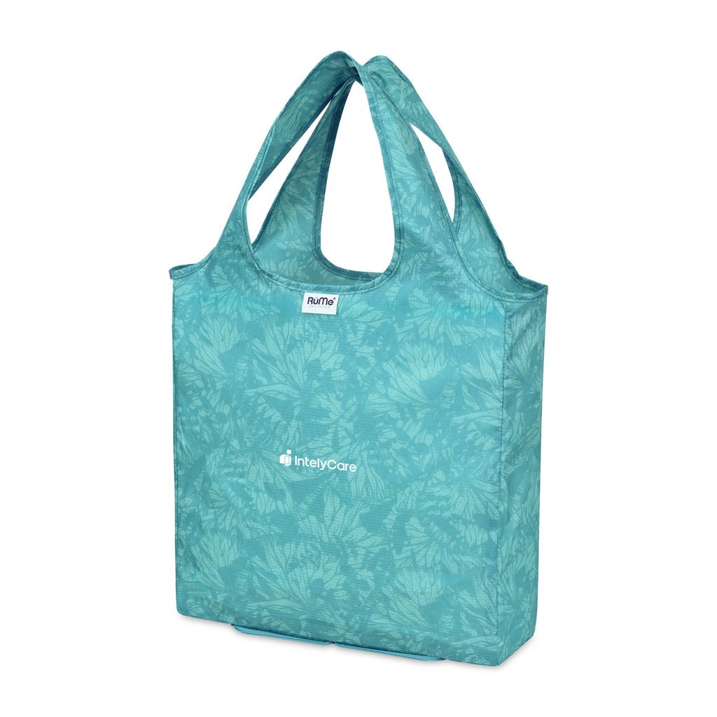 RuMe bFold Recycled Foldable Shopping Tote - Retro Blue - View 2