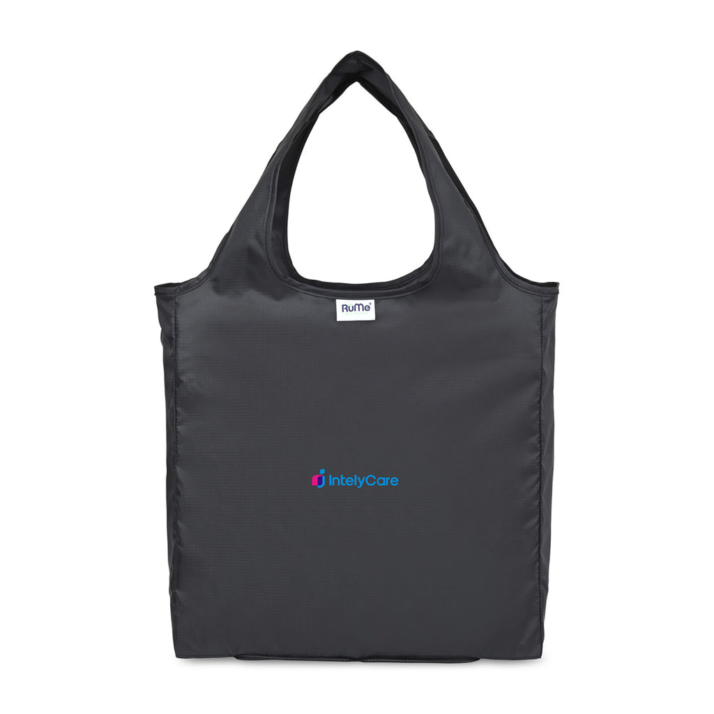 RuMe bFold Recycled Foldable Shopping Tote Transfer - Black - View 1