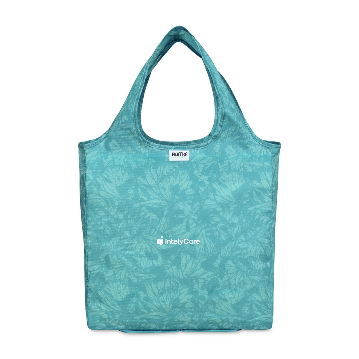 RuMe bFold Recycled Foldable Shopping Tote Transfer - Retro Blue - View 1