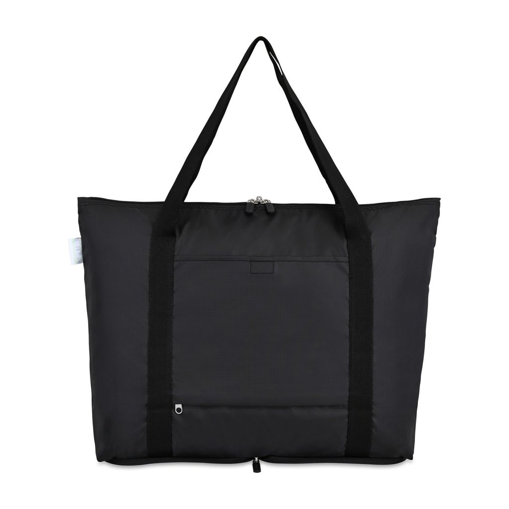 RuMe cFold Recycled Foldable Travel Tote Transfer - Black - View 3