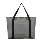 RuMe cFold Recycled Foldable Travel Tote Transfer - Heather Grey - View 3