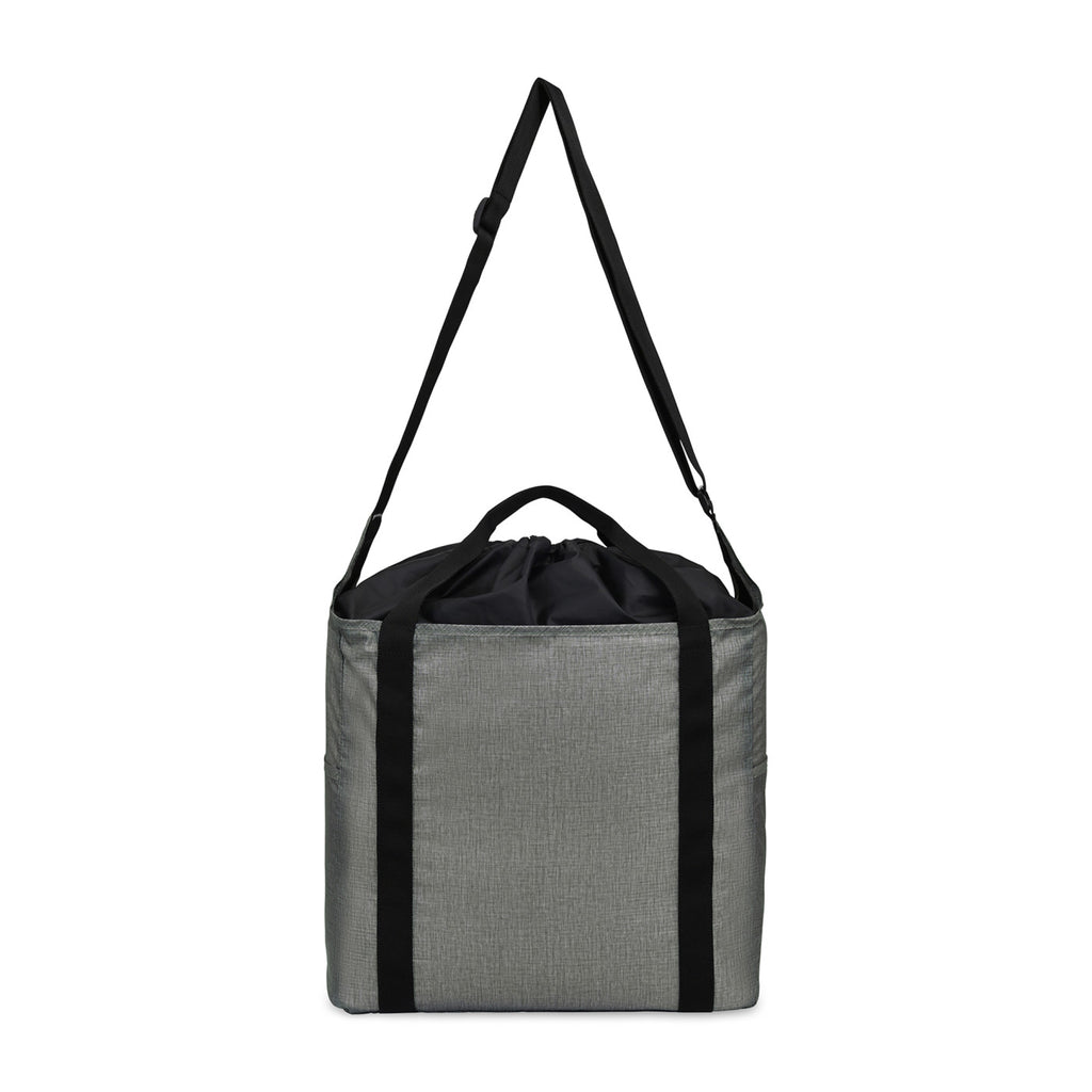RuMe Recycled Packable Cinch Tote - Heather Grey - View 3